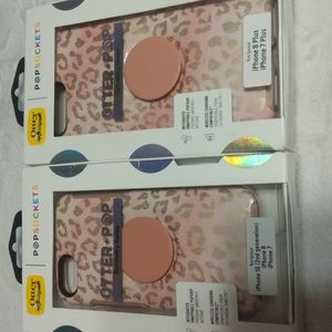 Otter+Pop case cheetah print case